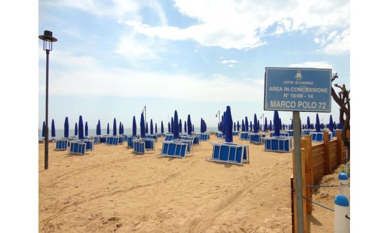 appartamenti MARCO POLO: spiaggia privata