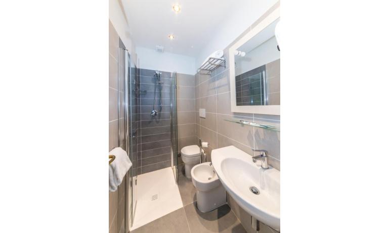 hôtel TORINO: Standard - salle de bain avec cabine de douche (exemple)