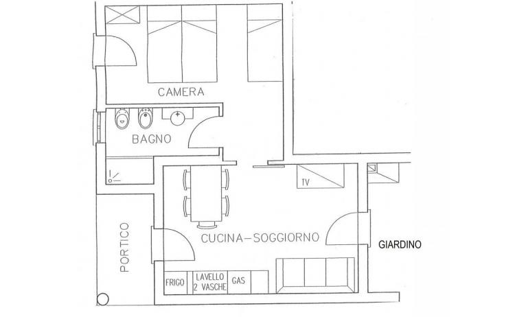 residence TULIPANO: B5 - planimetria