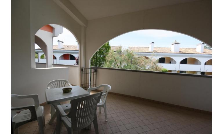 residence LEOPARDI: B5/1* - terrazzo al primo piano (esempio)