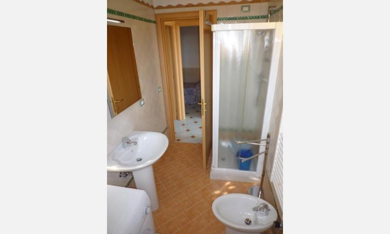 Residence LE GINESTRE: C4 - Badezimmer mit Duschkabine (Beispiel)