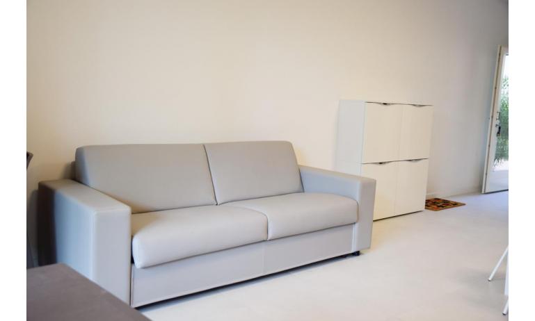 appartamenti Residenza GREEN MARINE: C7/2 - divano letto doppio (esempio)