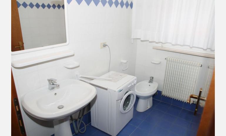 appartamenti VILLA MAZZON: C5 - bagno con lavatrice (esempio)