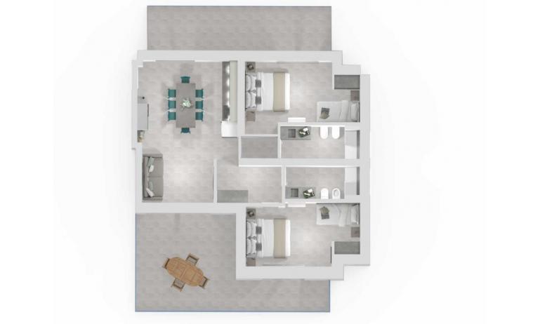 apartments NASHIRA: C8/B - planimetry