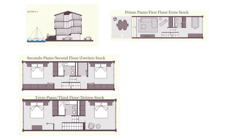 appartamenti TERRAMARE: E8/VSM - planimetria