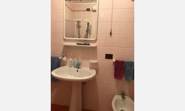 résidence LIDO DEL SOLE: B5 - salle de bain avec cabine de douche (exemple)