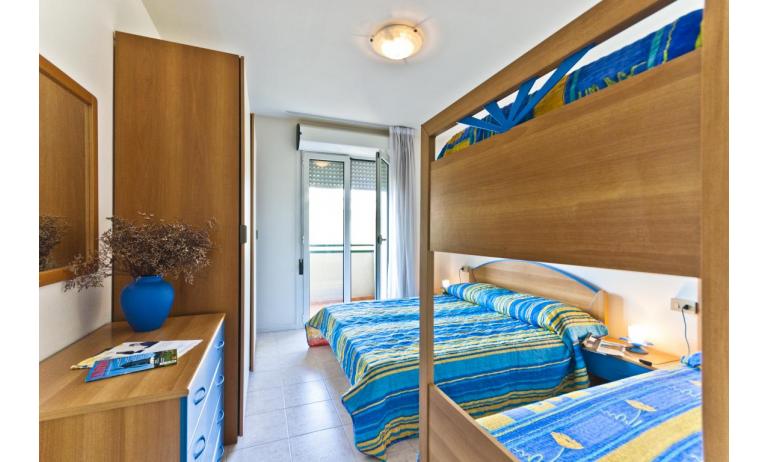 Residence CRISTOFORO COLOMBO: B4 - Schlafzimmer mit Stockbett (Beispiel)