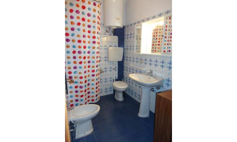 apartments MARCO POLO: B5 - bathroom with shower-curtain (example)