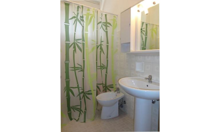 apartments MIRAMARE: C8/2-8 - bathroom with shower-curtain (example)