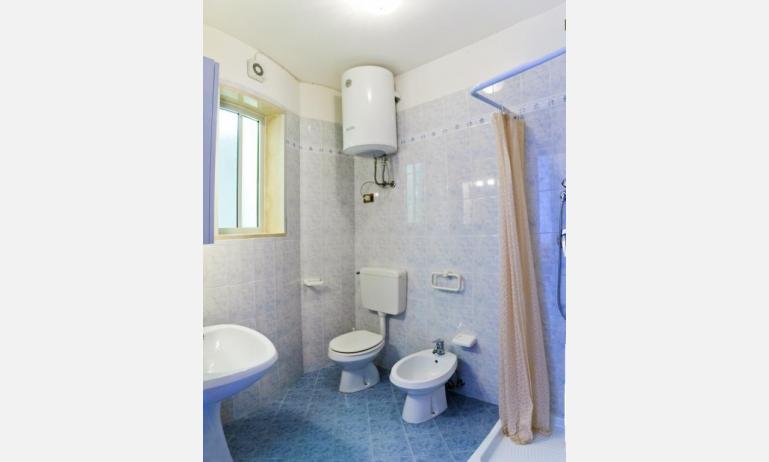 appartamenti RESIDENCE BOLOGNESE: B4 - bagno con tenda (esempio)